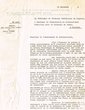 Courrier adressé le 22/11/1944 au Commissaire du Gouvernement auprès du Tribunal du Pacha à Mazagan