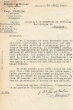 Courrier adressé le 24/04/1945 au Greffier du Tribunal Rabbinique de Mogador