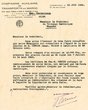 Courrier adressé le 13/06/1944 au Président du Tribunal Rabbinique de Mogador