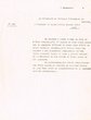 Courrier adressé le 07/09/1944 au Grand Rabbin Barouk Sebag de Safi
