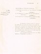 Courrier adressé le 12/09/1944 au Greffier du Haut Tribunal Rabbinique de Rabat
