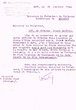 Courrier adressé le 31/01/1944 au Président du Tribunal Rabbinique de Mogador