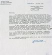 Courrier adressé le 13/03/1944 à Meyer Melca, Greffier du Tribunal Rabbinique de Mogador
