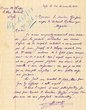 Courrier adressé le 22/12/1943 Greffier du Tribunal Rabbinique de Mogador
