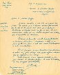 Courrier adressé le 20/01/1944 au Greffier du Tribunal Rabbinique de Mogador