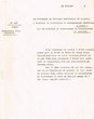 Courier adressé le 25/07/1944 au Conseiller du Gouvernement Chérifien à Rabat