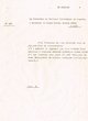 Courrier adressé le 31/07/1944 au Grand Rabbin Barouk Sebag de Safi