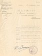 Courrier adressé le 16/09/1944 au Président du Tribunal Rabbinique de Mogador