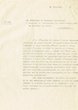 Courrier adressé le 14/11/1944 au Commissaire du Gouvernement auprès du Tribunal du Pacha