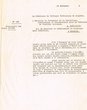 Courrier adressé le 23/11/1944 au Commissaire du Gouvernement auprès du Tribunal de 1er Instance