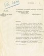 Courrier adressé le 23/11/1944 à I.M. Berger de Londres