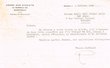 Courrier adressé le 08/02/1946 à Mme Zahra Bent Cheikh Ahmed Ben Allal de Mogador