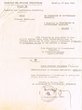 Courrier adressé le 11/03/1946 au Commissaire du Gouvernement Chérifien à Mogador