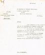 Courrier adressé le 28/10/1947 à Maître Jacques dray, Avocat à Safi