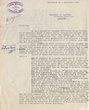 Courrier du 04/09/1946 concernant l'adjudication publique des biens de Simon et Meyer Reboh