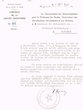 Courrier du 11/10/1946 concernat l'affaire David Afriat contre Messody Afriat
