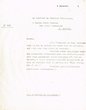 Courrier adressé le 04/12/1946 à Mme Fabre Marceau de Mazagan