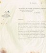 Courrier adressé le 10/12/1946 à Nissim Azoulay de Mazagan