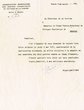 Courrier adressé le 30/04/1947 au Président du Tribunal Rabbinique de Mogador