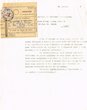 Courrier du 18/07/1947 concernant l'affaire Hanina Lousqui contre Haïm Lousqui