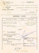 Bordereau d'envoi du 26/06/1947 concernant l'affaire Hanina Bouhadana contre Chalom Abehsera