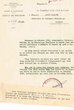 Courrier adressé le 22/08/1947 à Aaron Hassin, Président du Tribunal Rabbinique de Mogador