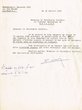 Courrier adressé le 21/01/1948 au Greffier du Tribunal Rabbinique de Mogador