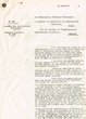 Courrier du 23/11/1948 concernant les griefs relevé à l'encontre de Salomon Edery