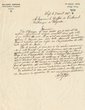 Courrier adressé le 07/04/1948 au Greffier du Tribunal Rabbinique de Mogador