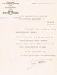 Courrier du 16/06/1948 concernant Bouzo Abraham, Huissier au Tribunal Rabbinique de Mogador