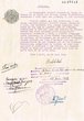 Procuration du 28/06/1938 concernant l'affaire Batchébah Cabessa contre David Barchechath, son mari