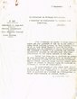 Courrier du 07/09/1948 concernant l'affaire Hanina Bendavid Youssef contre Simon Zafrany