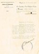 Courrier adressé le 15/12/1948 à Aaron Hassin, Président du Tribunal Rabbinique de Mogador