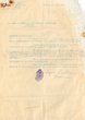 Courrier adressé le 23/03/1949 au Président du Tribunal Rabbinique de Mogador