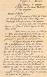 Courrier adressé en Mai 1949 au Greffier du Tribunal Rabbinique de Mogador