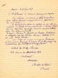 Courrier adressé le 25/06/1949 au Président du Tribunal Rabbinique de Mogador