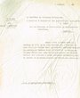 Courrier du 03/07/1950 concernant l'affaire Hazan contre Murciano
