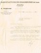Courrier du 22/04/1950 concernant l'affaire Hazan contre Fiby Mursiano