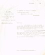 Courrier du 26/04/1950 concernant l'affaire Hazan contre Mursiano