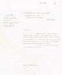 Courrier du 27/04/1950 concernant l'affaire Hazan contre Mursiano