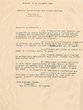 Courrier adressé le 11/12/1946 au Directeur des Travaux Publics à Rabat