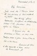 Lettre adressée le 12/02/1952 à un correspondant nommé Marheih