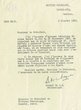 Courrier du 02/10/1943 concernant le divorce de Jacob Serfaty et son épouse Hassiba Cohen