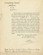 Courrier du 24/12/1914 cocncernant le Capitaine Adjudant Valerio Gallego Amores