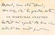 Note adressée à Jacques de Cartassac