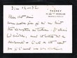 Courrier adressé le 31/12/1932 à Jacques de Cartassac