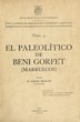El Paleolitico de Beni Gorfet