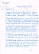 Courrier adressé le 03/06/1977 à Samy Lasry de Tanger