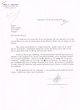 Courrier adressé le 10/01/1977 à Samy Lasry de Tanger