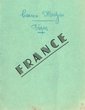 Cahier utilisé à Fès lors des Fêtes de Pâques